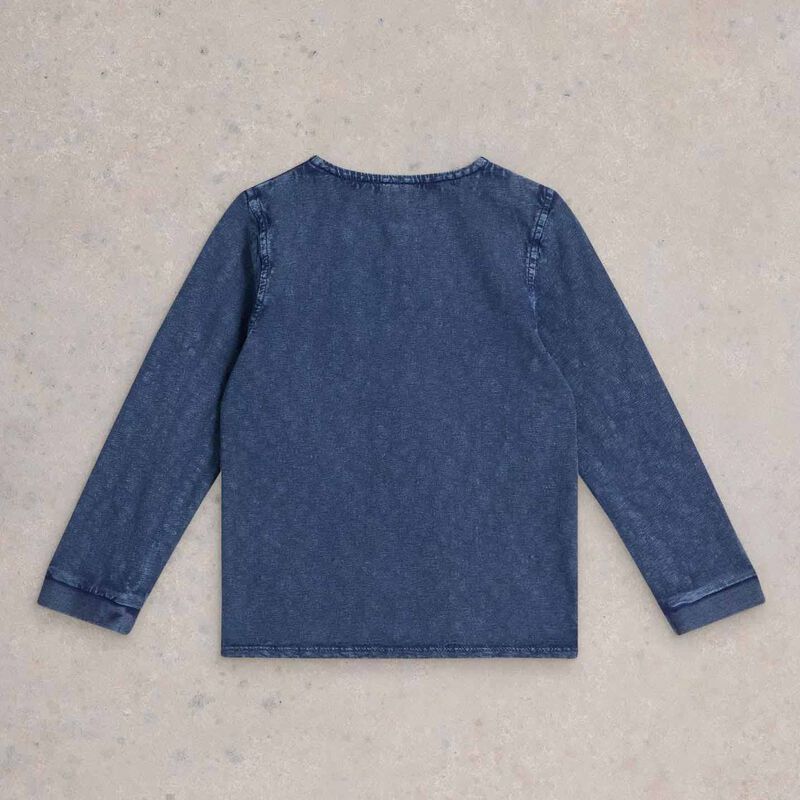 White Stuff LS Henley Tee image number 4